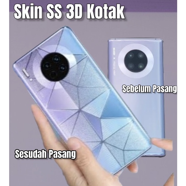 2023 !! [ SS KOTAK ] Sticker Casing Belakang iPhone 14 + 13 12 Pro 13 Promax 13Pro 14Pro 12 Mini 12Pro 12Promax 13 Pro Max Garskin Bening Clear Skin Baru Anti Jamur Glare Gores Motif Plus 4G 5G Z 2 3 4 5 6 7 8 Z F Pro 8T T Plus Karbon Carbon