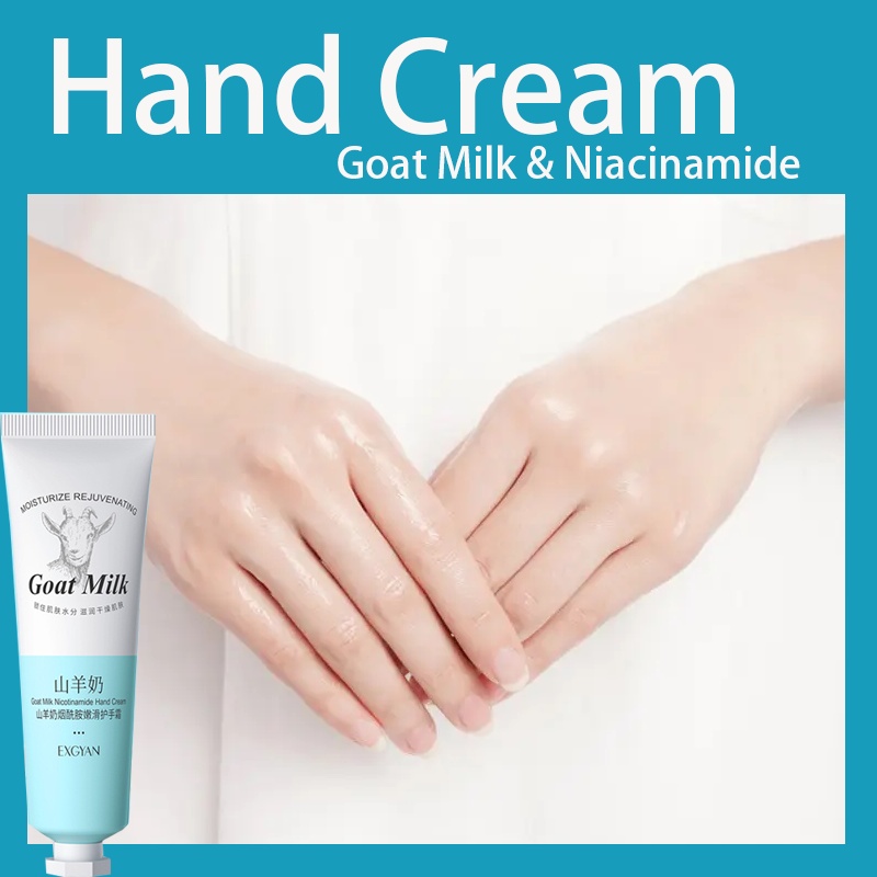 Jual Goat Milk Hand Cream / Krim Tangan Tekstur Ringan /Niacinamide