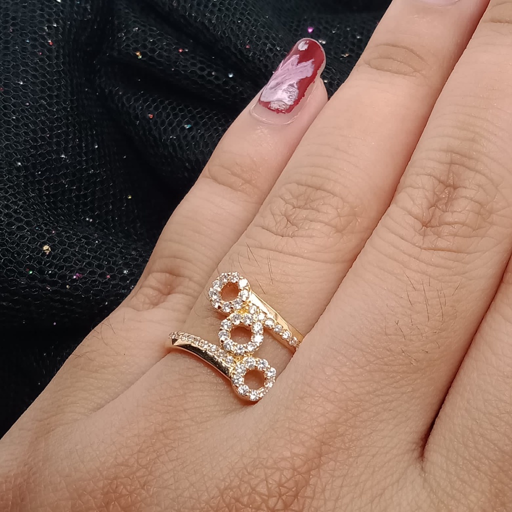 Cincin emas 17k - 2.25 gr kadar 750 - 4312