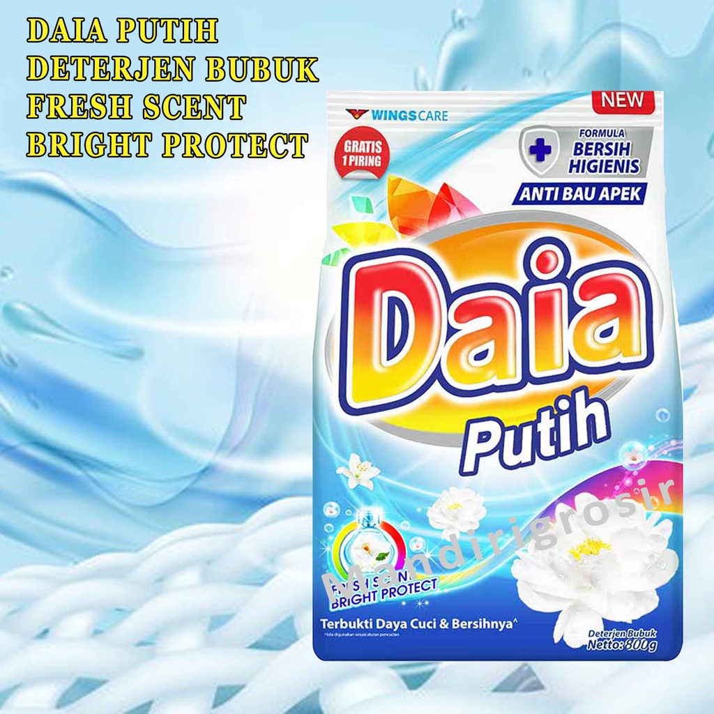 Daia putih* Daia* Ditergen bubuk* 800g