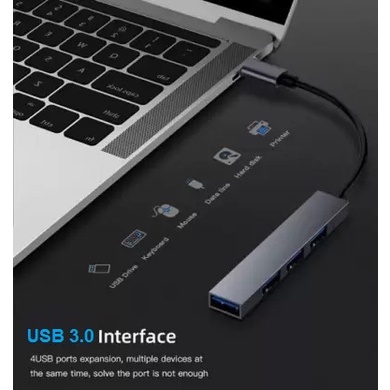 USB HUB 3.0 4 PORT TYPE C