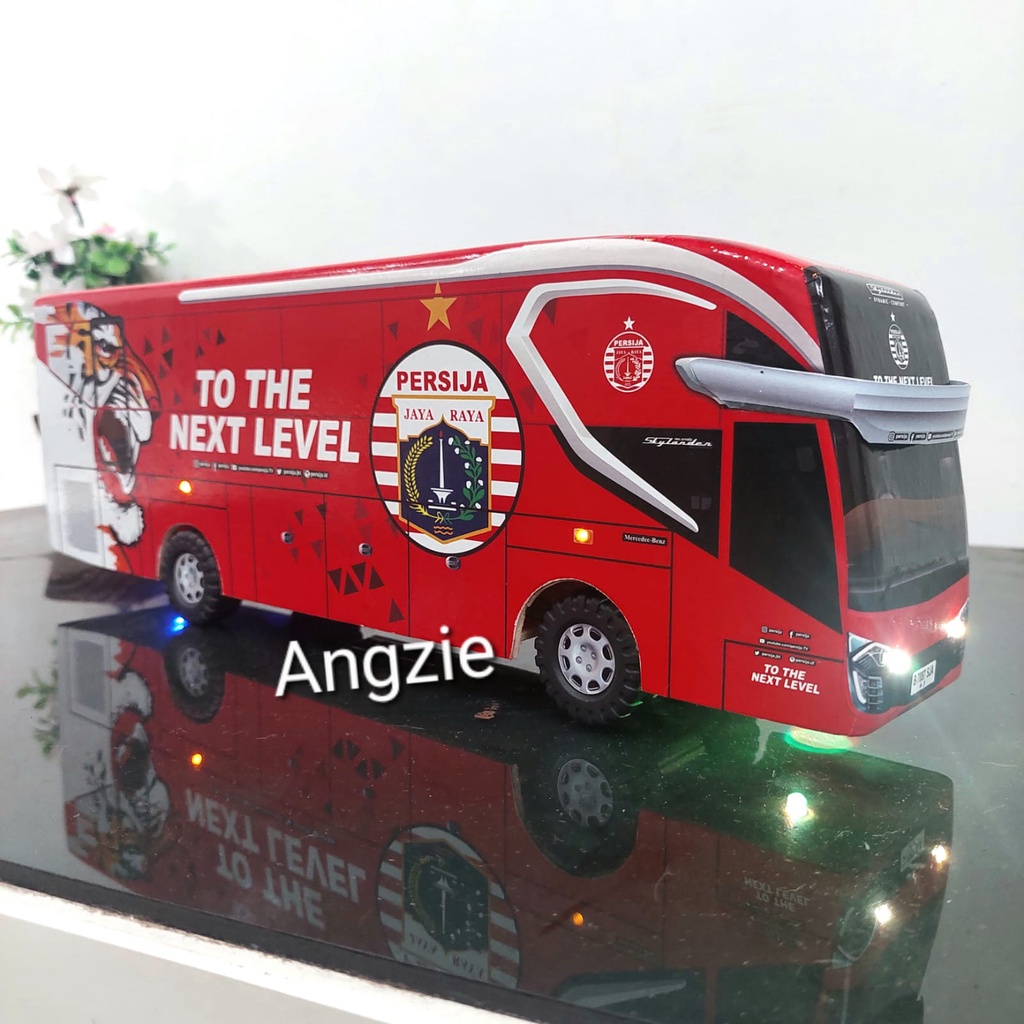 Miniatur bus bis Persija Terbaru 2023