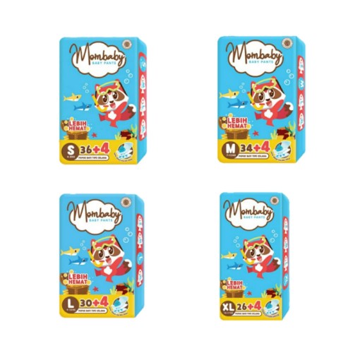 MOMBABY PANTS S32+4 M30+4 L26+4 XL22+4
