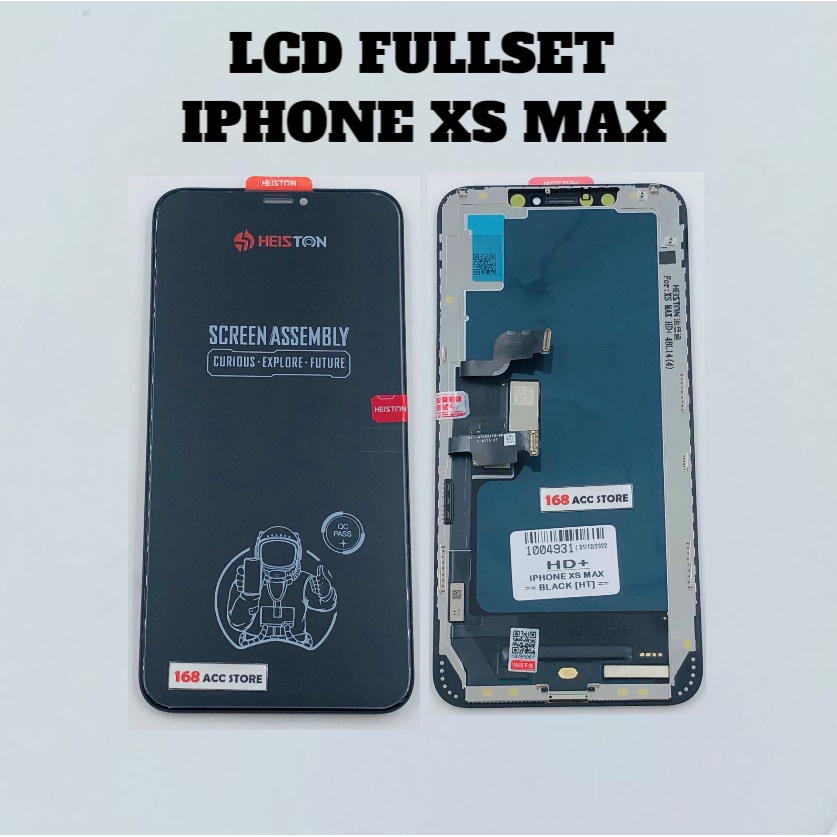 LCD TOUCHSCREEN IPHONE XS MAX LCD IPHONE XS MAX FULLSET HEISTON