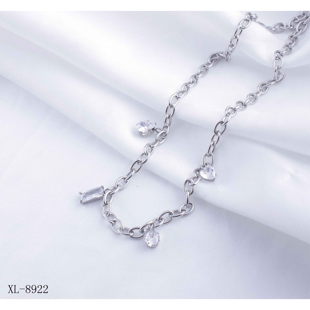 Kalung Titanium Permata Cantaik Perhiasan Fashion 8922