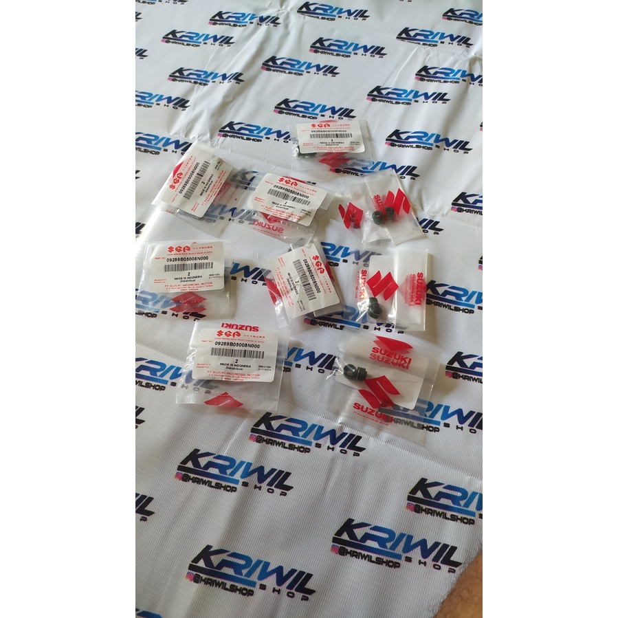 seal sil klep suzuki set isi 2 skydrive axelo nex address shooter