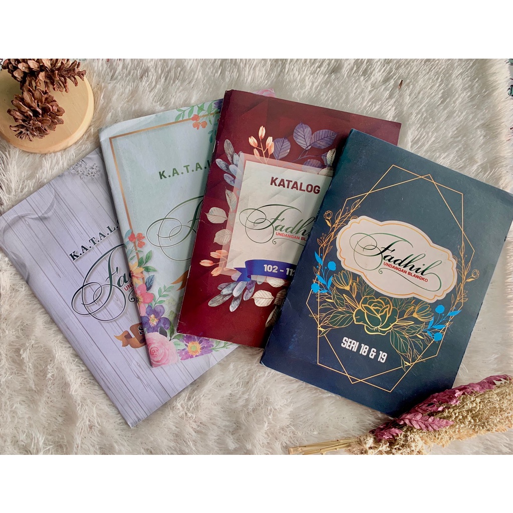 KATALOG ALBUM UNDANGAN FADHIL LENGKAP ALL SERIES
