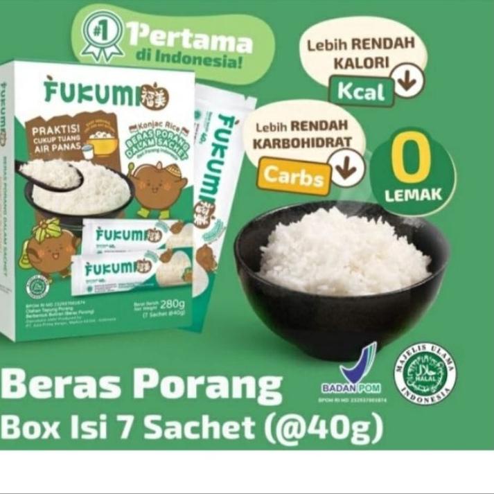 

♨ Fukumi beras porang instant ready stock ✻