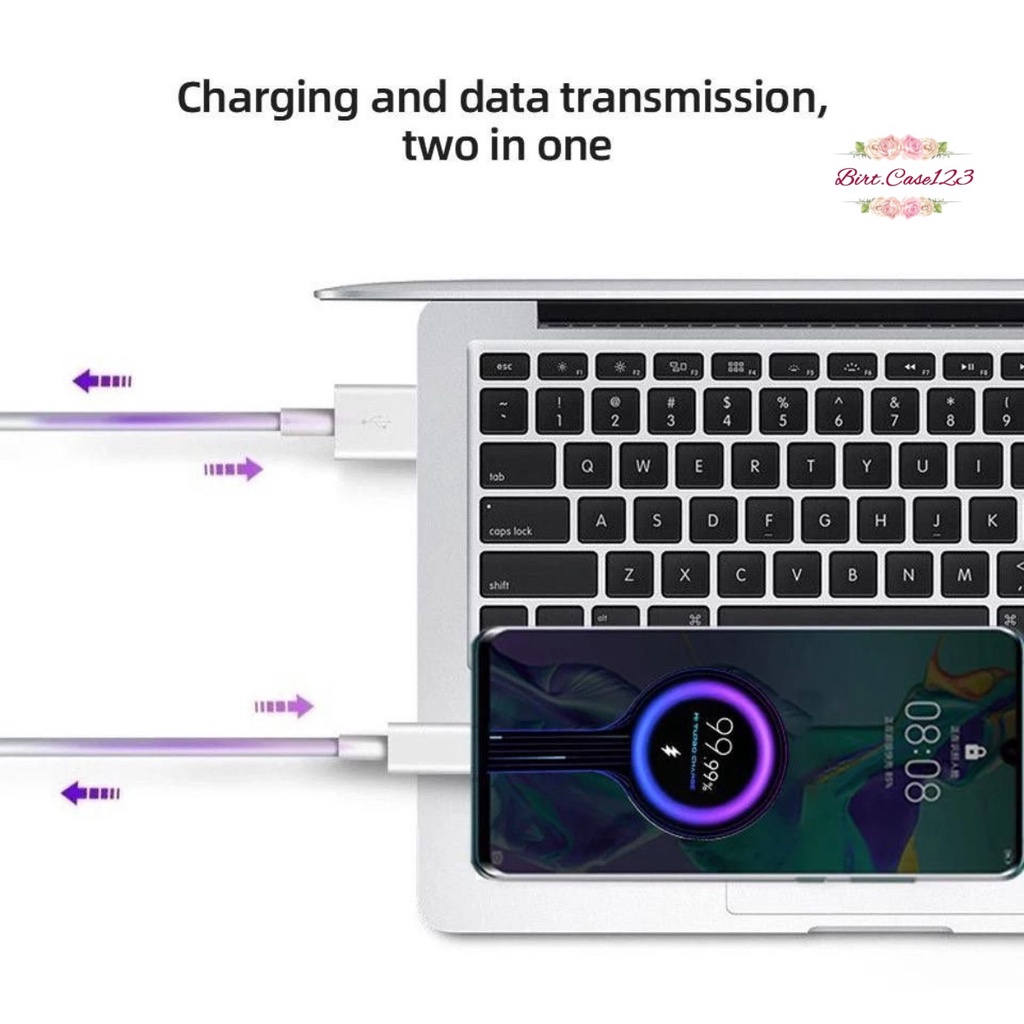 KABEL DATA XIAOMI MI NOTE 10 NOTE 9 PRO NOTE 11 PRO MI 10 MI 12 TIPE C TURBO CHARGE 5A FAST CHARGING BC7121