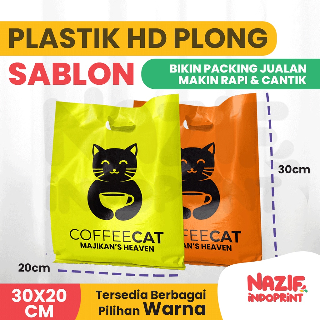 Plastik Olshop 20 X 30 Custom [FREE DESIGN] / Plastik Packing Olshop Custom 20 X 30 / Plastik Custom