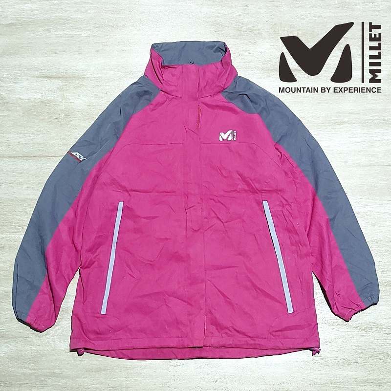 Jaket Gunung Thrift Outdoor Hiking Wanita MILLET Original Kondisi 80%