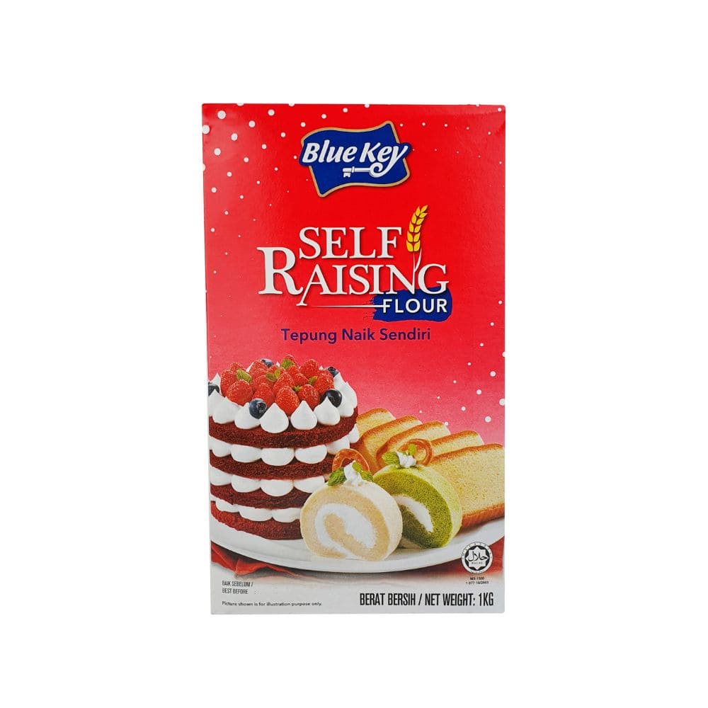 

Blue Key Self Raising Flour 1kg Tepung Naik Sendiri Cake Flour Tepung Kue Bolu Tepung Pengembang