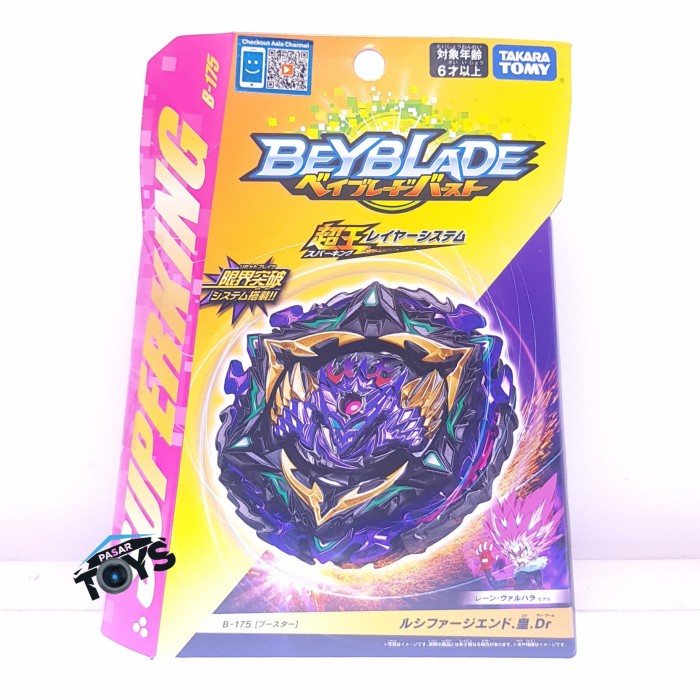 Terlaris Beyblade Burst Superking B-175 Lucifer The End Koh .Dr Takara Tomy