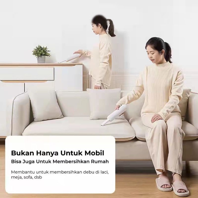 Vacuum Penyedot Debu Portable Mini/ Penyedot debu Portabel tanpa Kabel