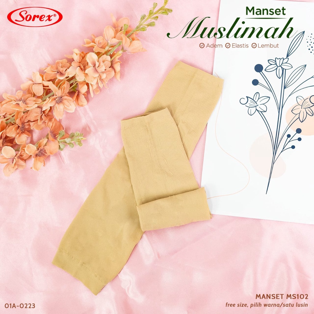 MANSET TANGAN HANDSOCK SOREX POLOS / MANSET TANGAN JEMPOL TEBAL DAN MURAH