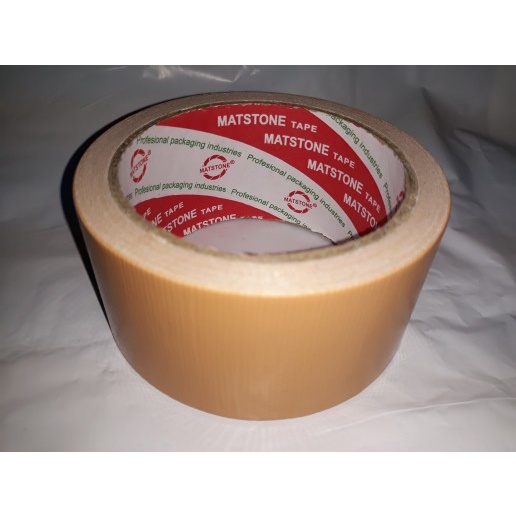 

Lakban kain creme coklat 2inch x 11 meter / cloth tape 48mm x 11 meter