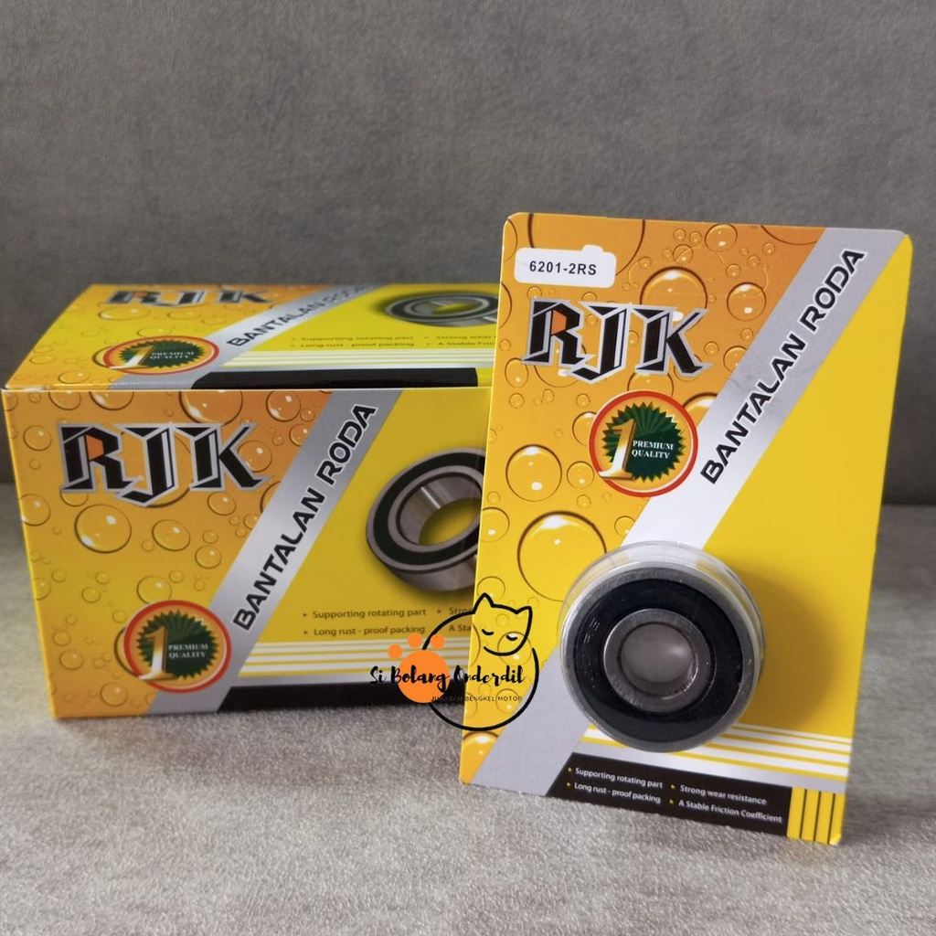 LAHER 6201-2RS MURAH (HARGA UNTUK PER BOX ISI 10 PCS) BEARING 6201-2RS BANTALAN RODA 6201-2RS