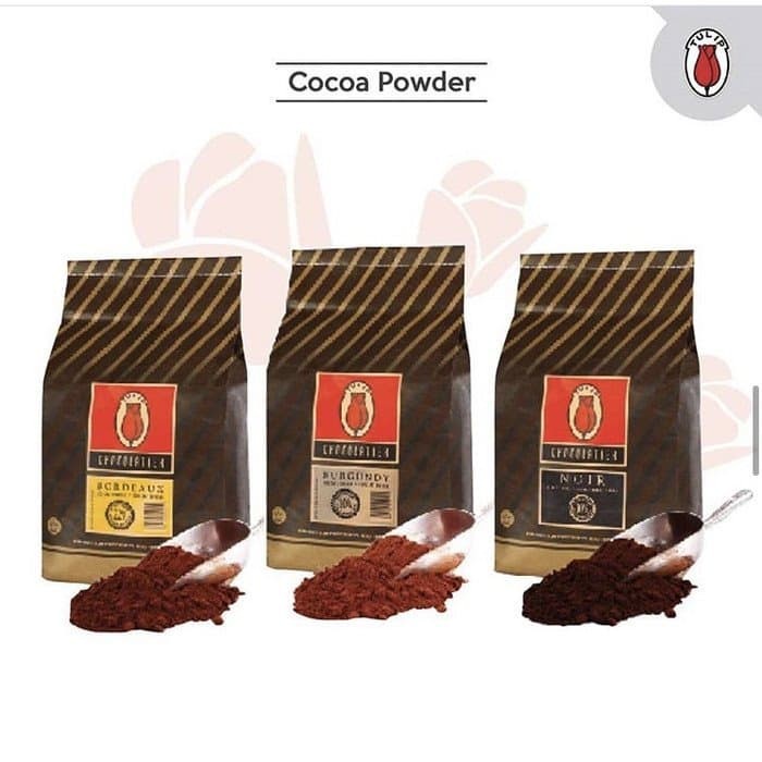 

Tulip burgundy cocoa powder coklat bubuk repack 1 kg