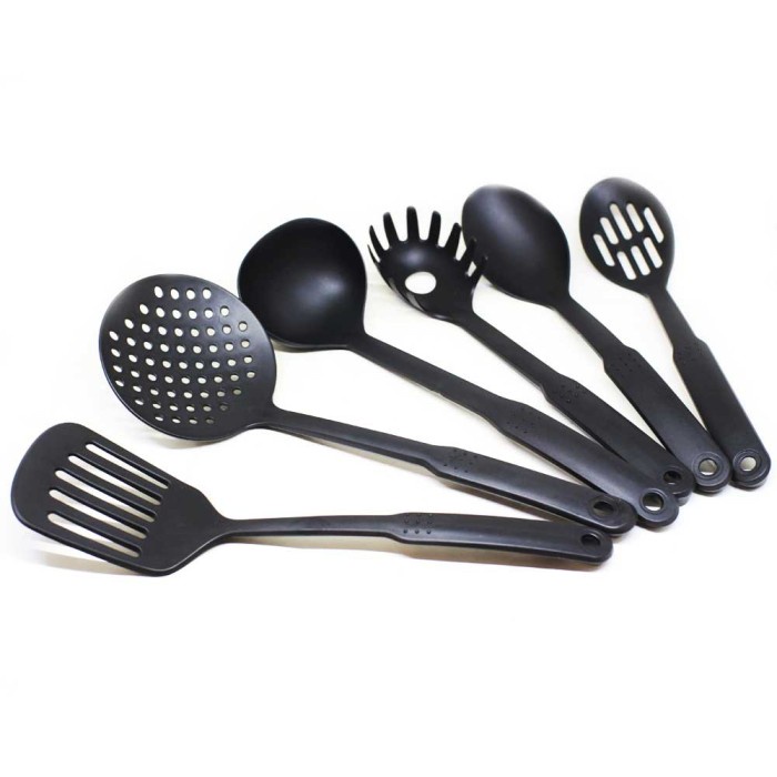Terlaris Alat Masak - Spatula Nylon Set 6 Pcs - Kitchen Tools 6 In 1 Gsf 4402