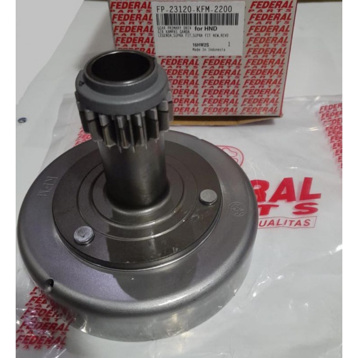 LONCENG GANDA MANGKOK GANDA HONDA SUPRA FIT LEGENDA REVO 100 NEW SUPRA FIT FEDERAL PARTS