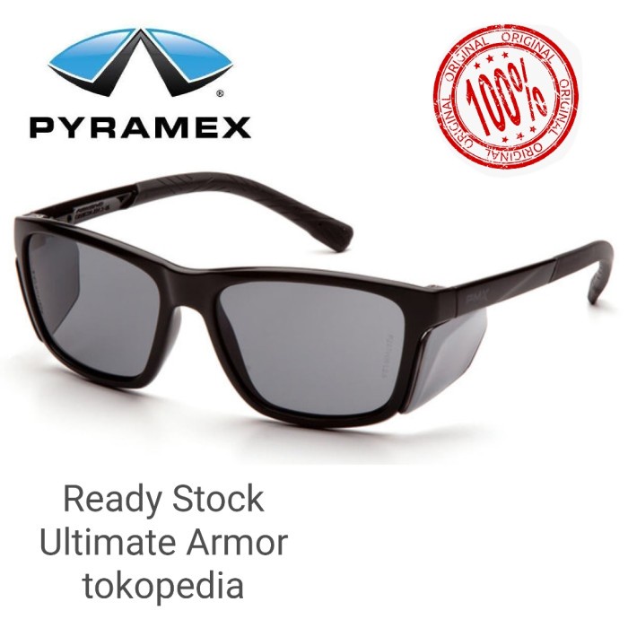 Best Seller Kacamata Safety Hitam Pyramex Conaire New Original Segel