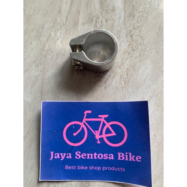 TERMURAH!!! KLEM Batang Sadel Sepeda 25.4 Alloy / Realpict