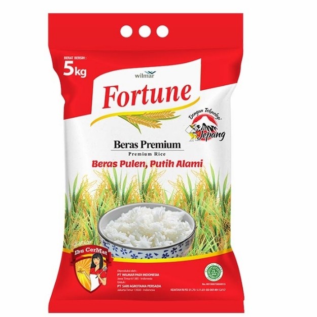 

beras 5 kg fortune