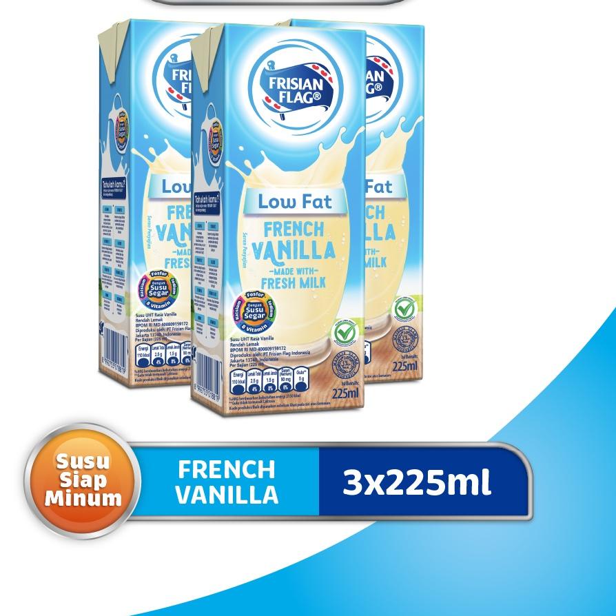 

ShareNow Frisian Flag Low Fat French Vanilla 3 x 225 mL