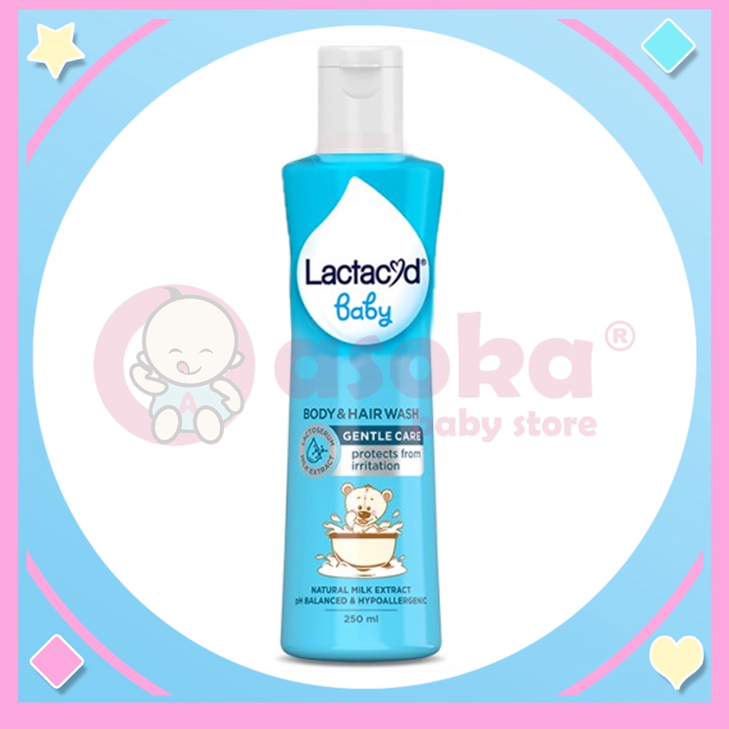 Lactacyd Baby Body &amp; Hair Wash Gentle Care ASOKA