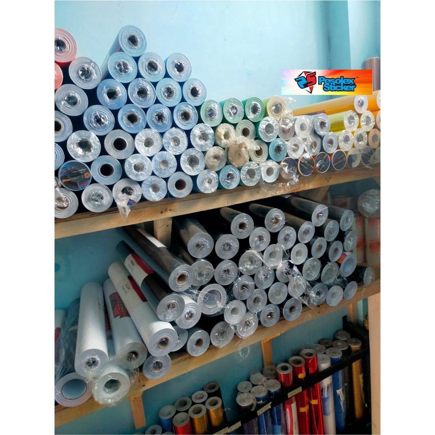 

HJK Sticker-Stiker Vinyl Goodfix Glossy/Dop/Transparan 45m X15m Roll