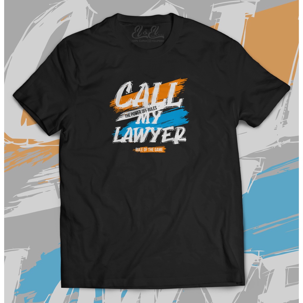 Kaos Pengacara Kaos Advokat kaos Lawyer Kaos Justice 06 Cotton combed