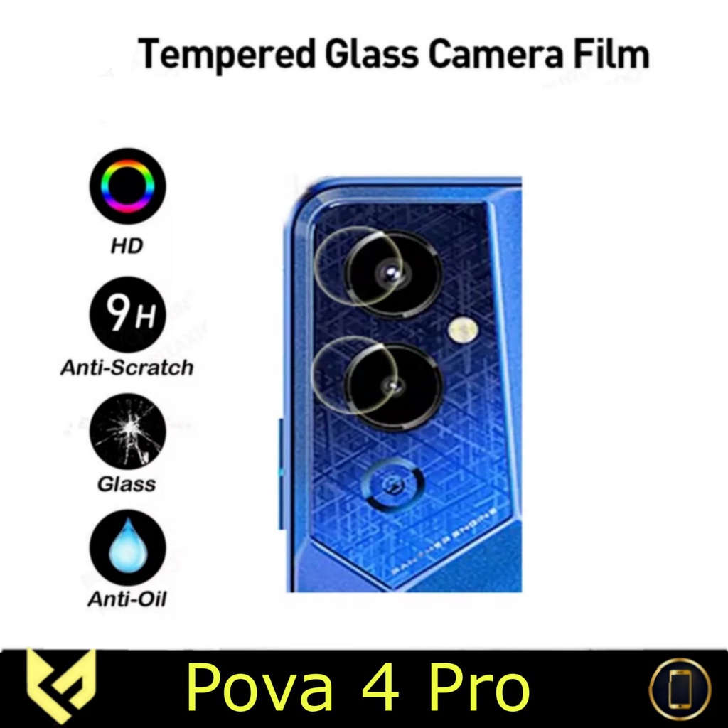 PROMO Paket 3IN1 Case For TECNO POVA 4 / POVA 4 PRO Case Fusion Shockpoof Free Tempered Glass Camera &amp; Garskin - Fids Stor