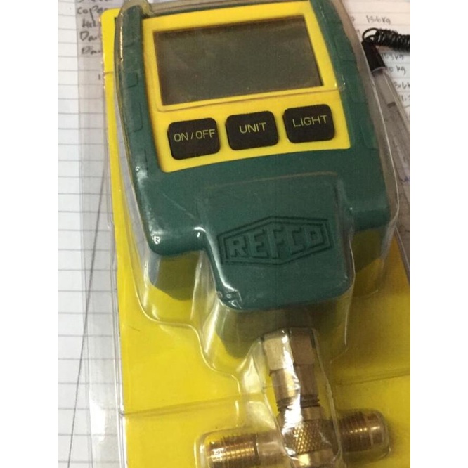 Meteran Digital Vacum Gauge Merek Refco Type Ref-Vac 4686712