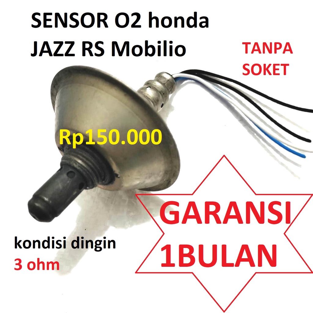 Sensor O2 Co2 Oksigen Honda Jazz RS 2009 Freed Depan 36531-RB0-003  copotan asli original ori