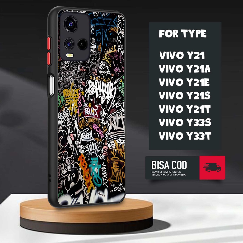 CASE VIVO Y21 / VIVO Y21S / VIVO Y21T / VIVO Y21A / VIVO Y21E / VIVO Y33T / VIVO Y33S MOTIF [SWAG] T