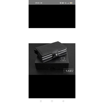 Dompet Pria SAKU Dompet Kartu Card Holder Dompet Kecil RFID Wallet Dompet Mini