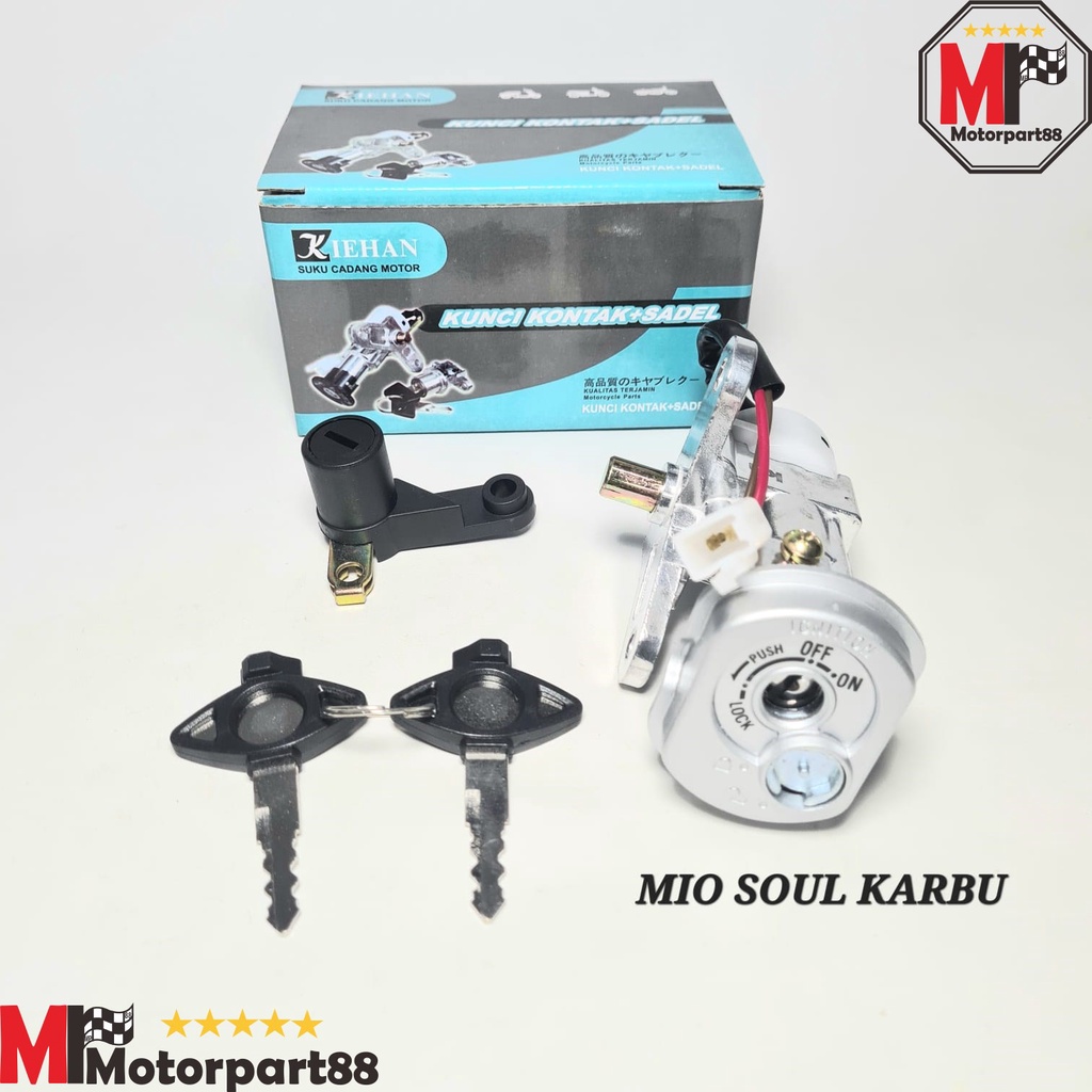 KUNCI KH KONTAK ASSY SET SOUL KARBU MIO SOUL KARBU