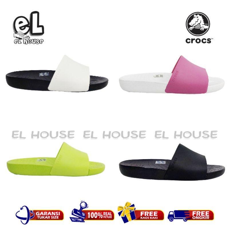 CROCS SPLASH SLIDE/SANDAL CROCS WANITA/CROCS DEWASA/SANDAL SLOP/SANDAL KARET/CROCS MURAH ORIGINAL