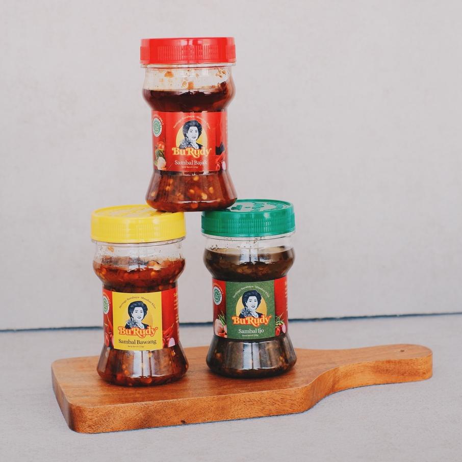 

➸ Paket Sambal Setopan Bu Rudy (3 Botol) ➧
