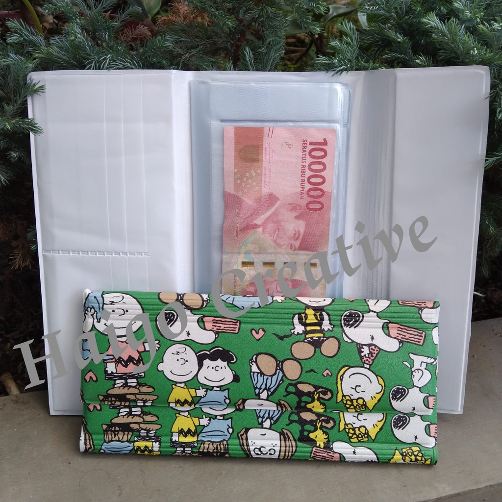 DOMPET SNOOPY - WALLET ORGANIZIER