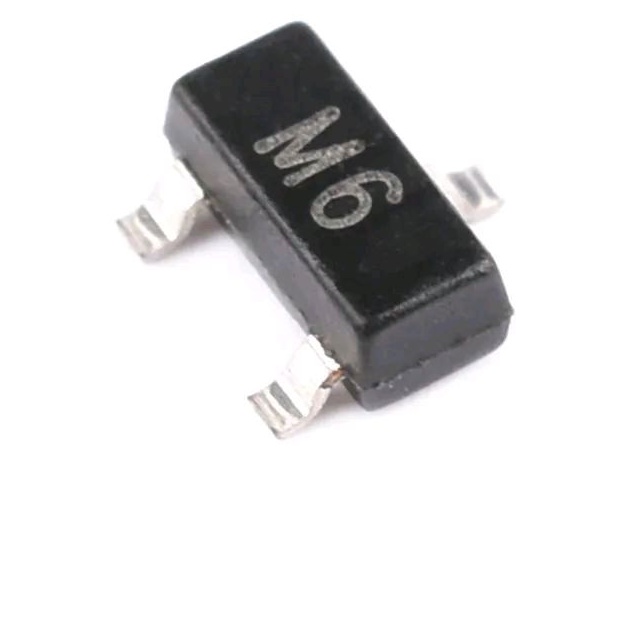 S9015 M6 SMD triode 45V 0.1A PNP SOT-23 transistor