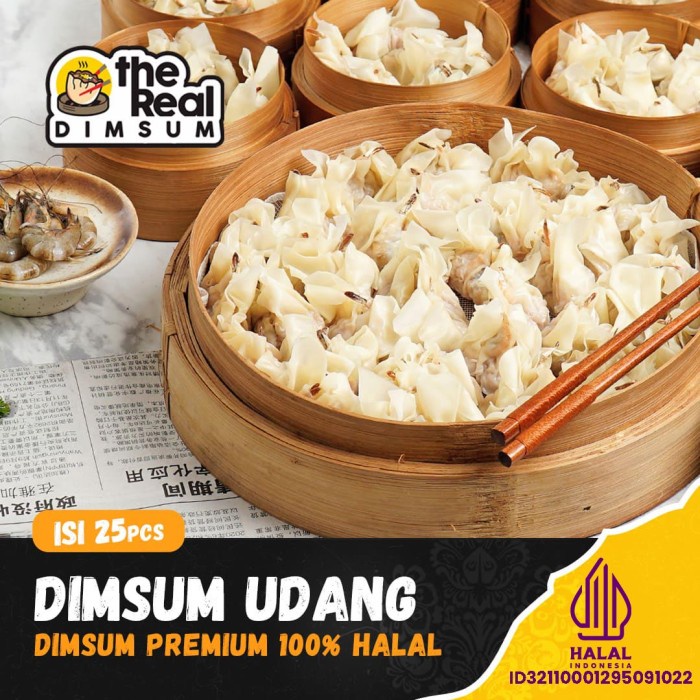 

Frozen Dimsum Udang Halal Isi 25 Pcs