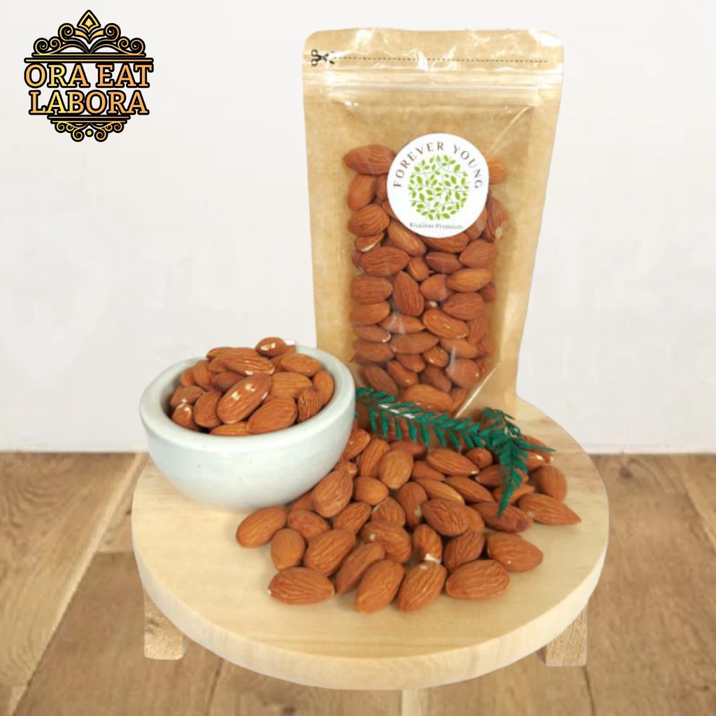 

Superfood Kacang Almond Panggang Oven Kualitas Premium - Ora Eat Labora