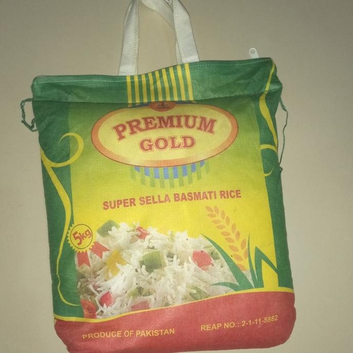 

Super Sella Basmati rice 5 kg Beras Basmati hen