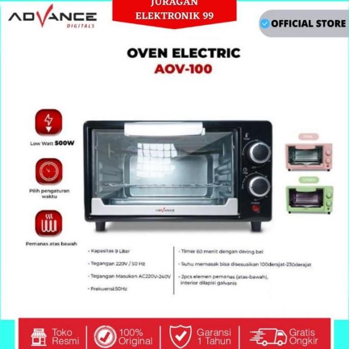 Mesin Pemanggang Kue Original Advance 9 Liter Electric Oven Listrik Storvilzaya