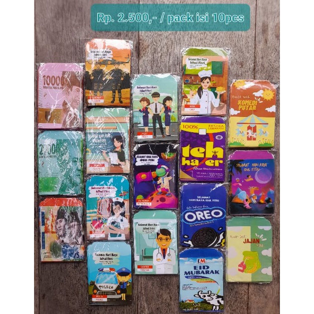 

AMPLOP LEBARAN UKURAN MEDIUM BANYAK MOTIF