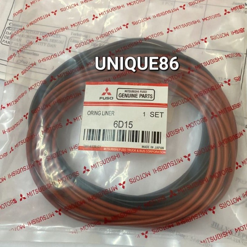 ORING LINER JAPAN 6D15 OEM MITSUBISHI
