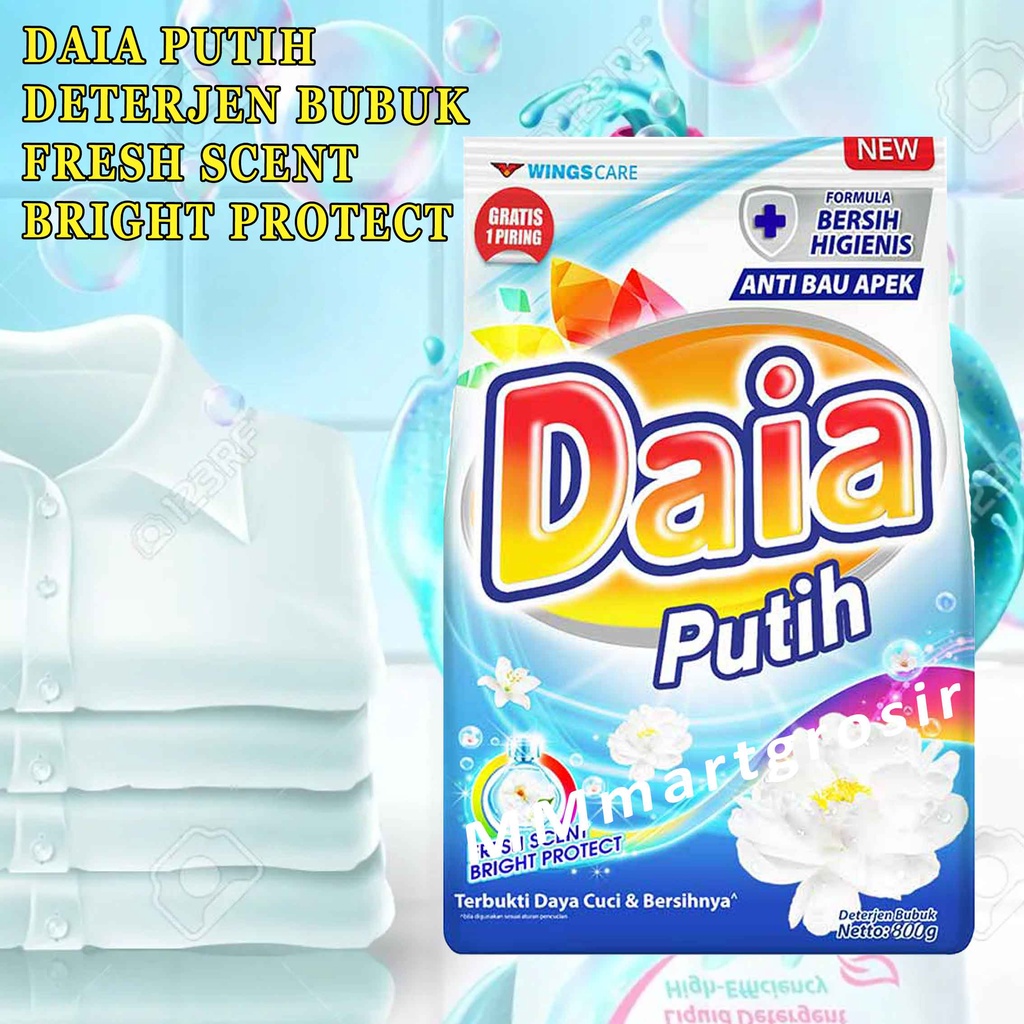 Daia / Daia putih  / Ditergen bubuk/ 800g