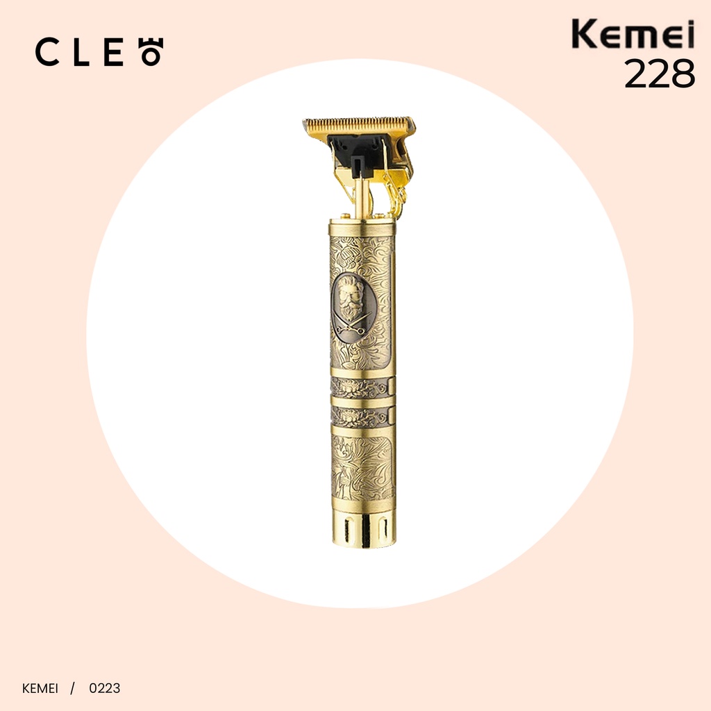 Kemei km-228 / km-229 trimmer kemei alat potong rambut - 100% Original