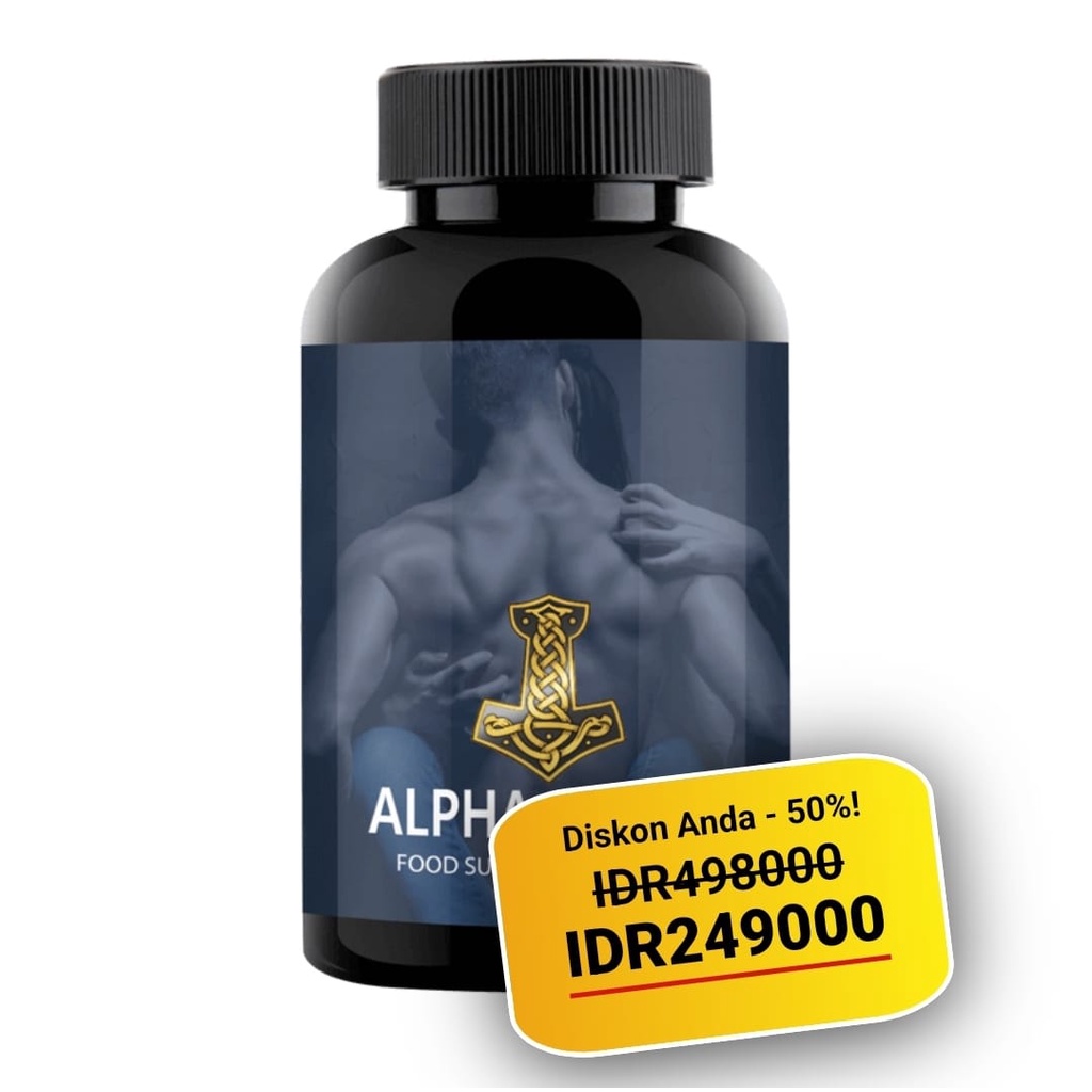 ALPHA POWER Obat Pembesar P3nis K3lamin Vtal Kuwat S3x Pria Than Lma Permanen